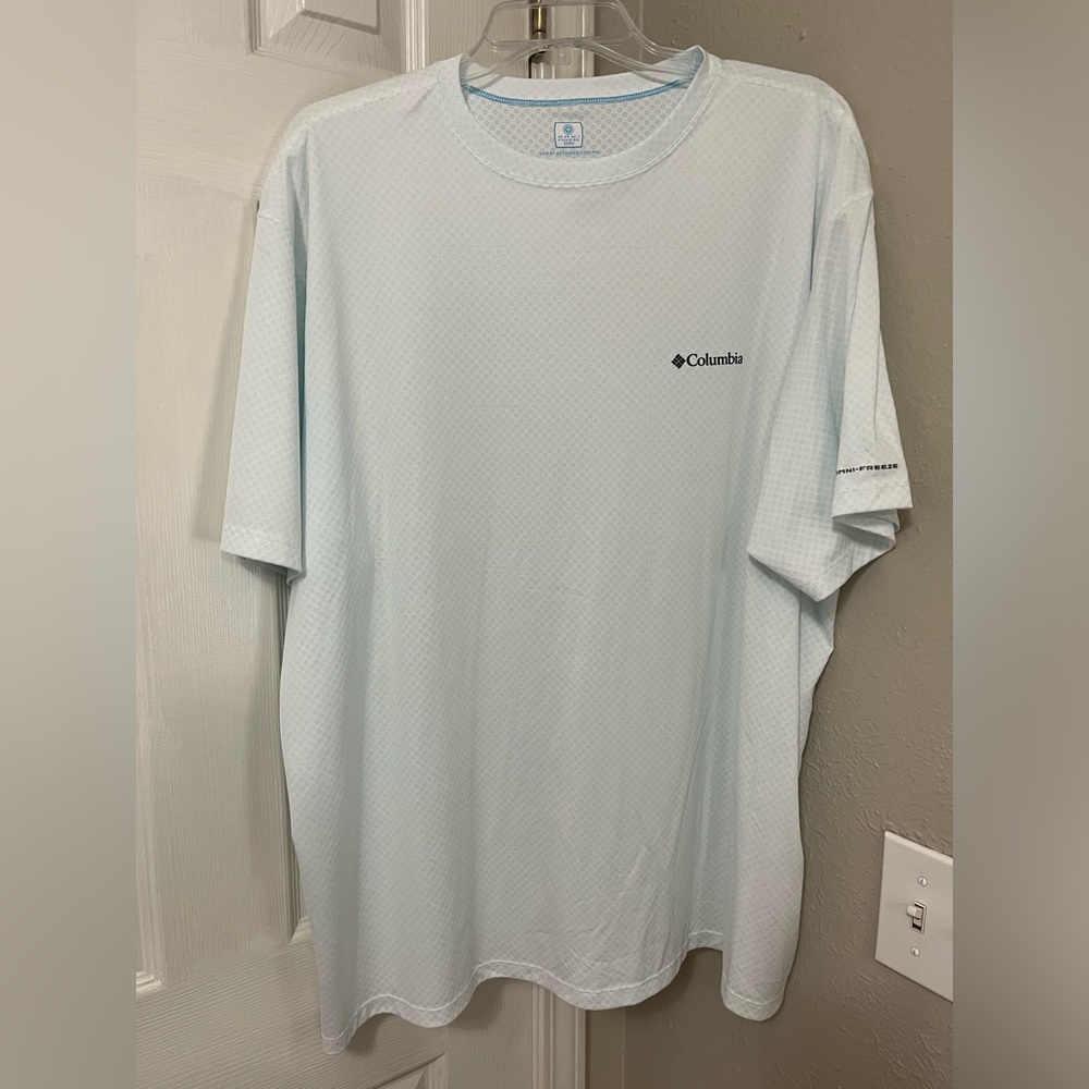 NWOT- Columbia Omni Freeze Zero White T-shirt- size XXL- men’s